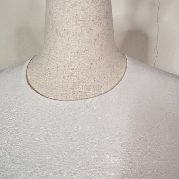 Roksanda White Statement Balloon Sleeve Dress Size 2 NWT Elegant Minimalist - Picture 7 of 15